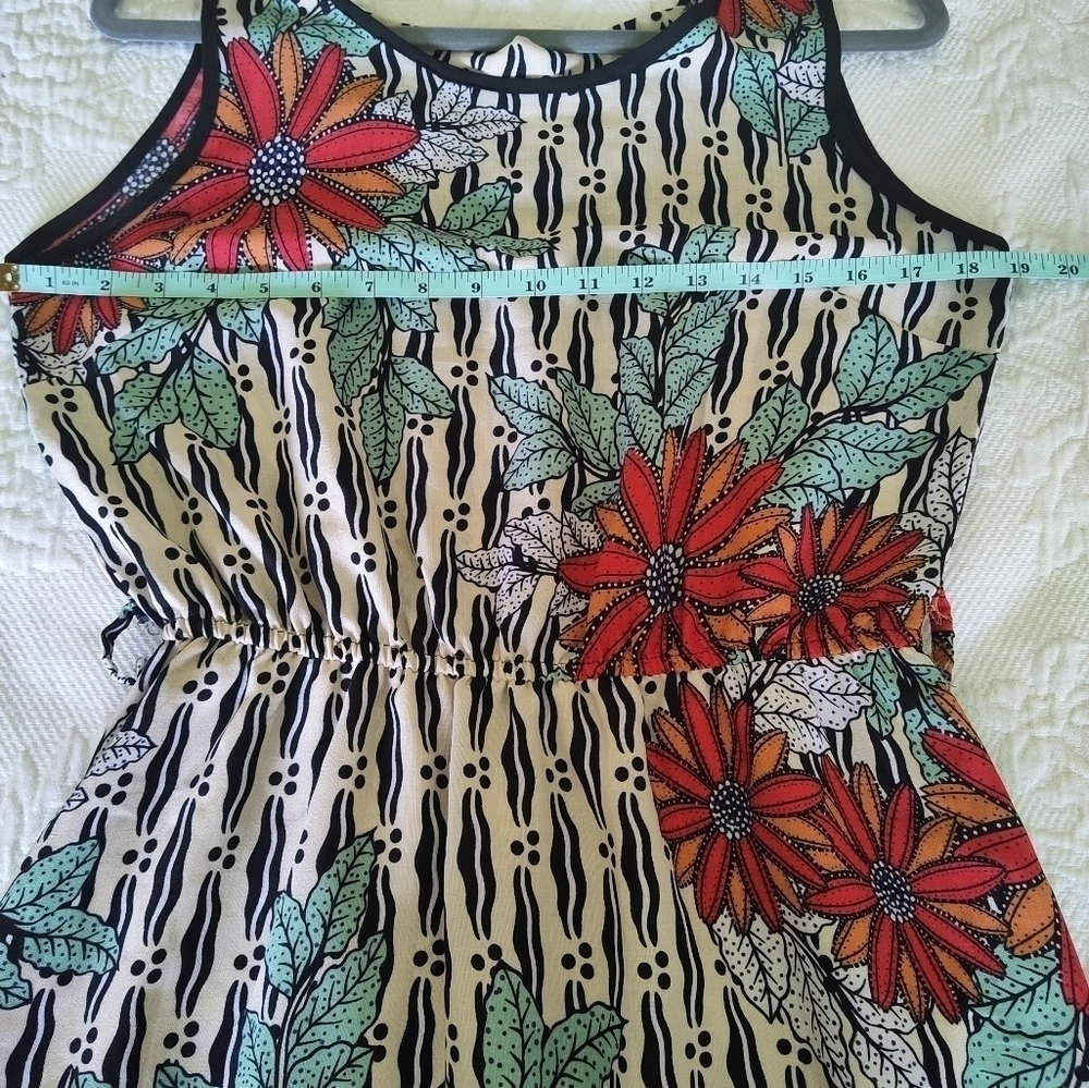 Women's Maxi Floral Dress size M - Picture 9 of 12